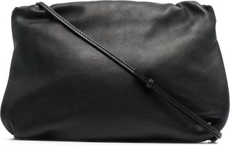 The Row gathered top shoulder bag - women - Calf Leather - OS - Black