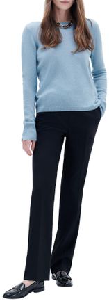 Caroll Womens 232k-mzoan Pullover Sweater, Blue, Small