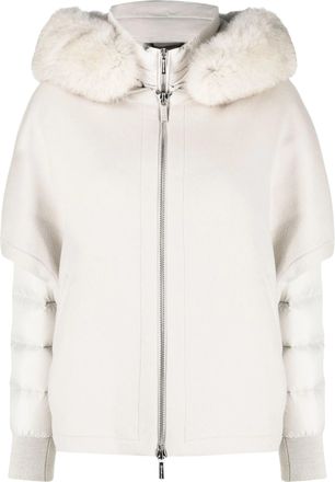 Moorer Pegaso CWR Light Beige Virgin Wool-Blend Jacket