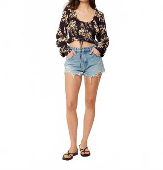 Rolla's Dusters Jean Shorts In Sylvie Blue Wash