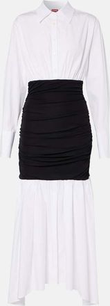 Staud Ellis cotton shirt dress