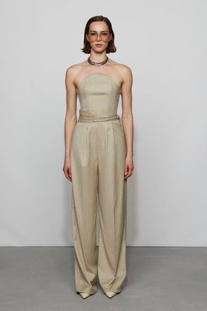 Et Ochs Crosby Jumpsuit in Taupe at Nordstrom, Size 10