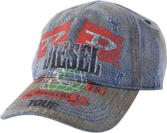 Diesel C-Rock Cap - - Accessories - Uomo - Blu - ONE SIZE