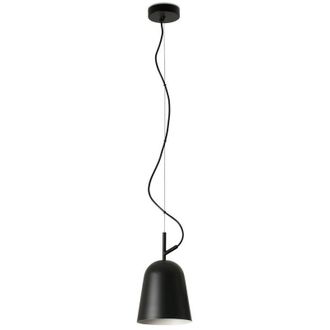 Faro Barcelona Faro Barcelona - Faro Studio 16cm Dome Pendant Ceiling Light Matt Black