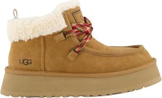 UGG Cabin Cuff Chestnut Winterlaarzen - Dames - Winterlaarzen - Beige - 36 EU - Schoenen