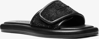 Michael Kors Suki Embellished Slide Sandal