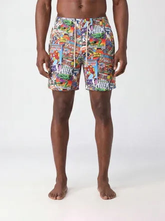 MC2 Saint Barth Shorts da mare in poliestere con stampa grafica