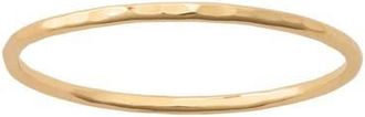 Made by Mary Hammered Stacking Ring in Gold Filled at Nordstrom, Size 6