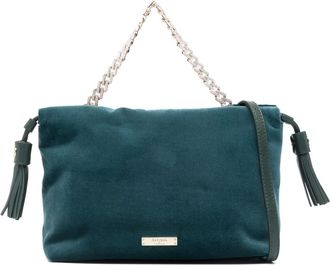Aspinal of London Borsa tote Amelia in velluto - Blu