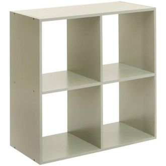 Atmosphera Mix n modul bambini 4 ripiani verde 63,6x30x63,6 cm - Atmosphera cr&eacute;ateur dint&eacute;rieur