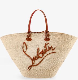 Christian Louboutin Borsa a spalla Cabata Large in rafia - CHRISTIAN LOUBOUTIN - gender_Woman