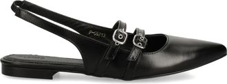 Alohas Ballerine in pelle - Nero