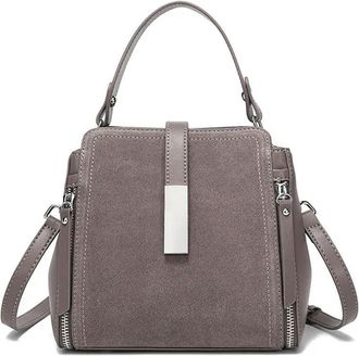 Generic JCVBN Winter Womens Vintage Natural suede Leather Shoulder Bags Ladies Luxury Designer Cowhide Handbags Female Crossbody Bag