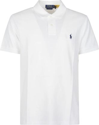 Polo Ralph Lauren Polo shirt met korte mouwen - Heren - Polos - Wit - 2XL - Tops