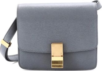 Celine Classic Box Bag Grainy Leather Teen shoulder bag - Grijs