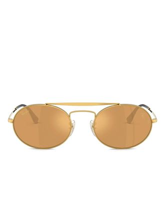 Ray-Ban Zonnebril met ovalen montuur - Goud