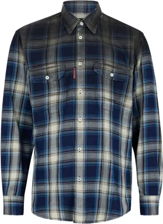 Dsquared2 Hombre, Camisas, Azul, Talla: M