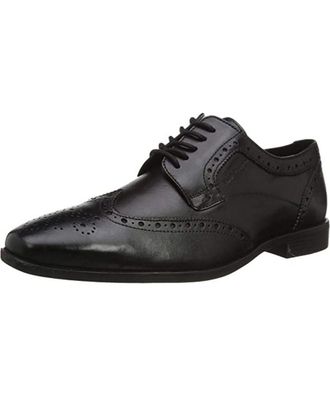 Hush Puppies Boys Elliot Leather Brogues (Black) - Size UK 6 Infant