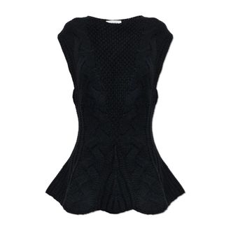 Lisa Yang Signy Cashmere Top - - Knitwear - Donna - Nero - S
