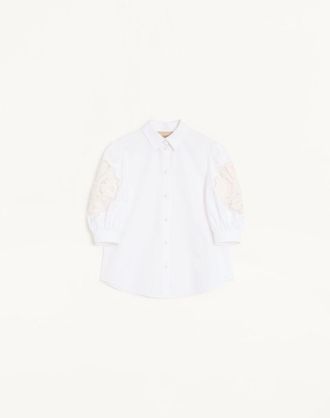 Valentino Cotton Popeline Shirt Wo