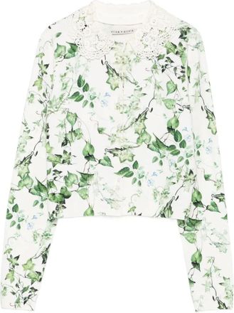 Alice & Olivia Cardigan Carson - Toni neutri