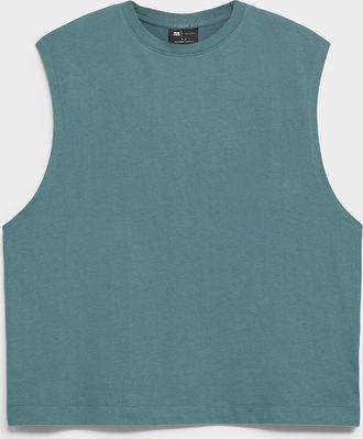Le 31 Mens Solid sleeveless T-shirt Comfort fit