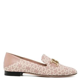 Bally Elely B Chain Monogram Loafers