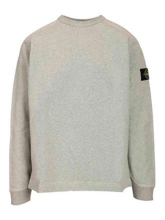 Stone Island Grey Melange Sweatshirt