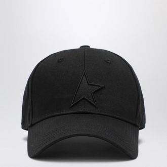 Golden Goose Black baseball cap with star