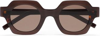 Kaleos Northcutt C5 Mens Sunglasses Brown Size 47