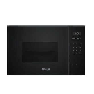SIEMENS Microondas. 38 Cm. 900 W (grill De 1,20 Kw). Funci&oacute;n Humidclean. Pantalla Blanca. Negro. - Be555lmb1 - Siemens