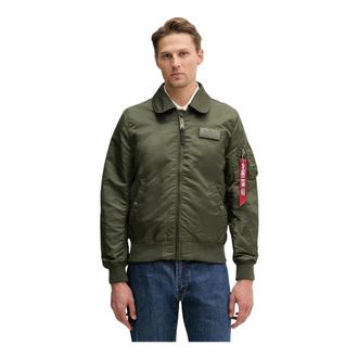 Alpha Industries Hombre, Chaquetas, Verde, Talla: XL