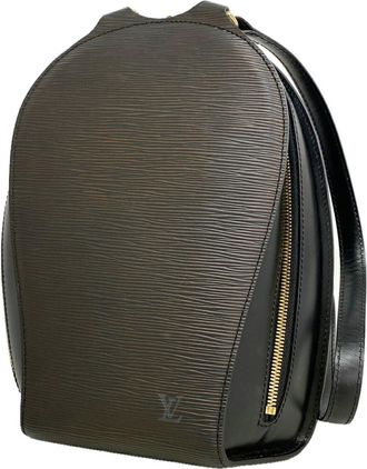 Louis Vuitton Noir Backpack (Pre-Owned)