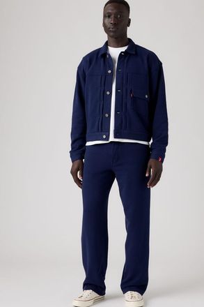 Levi's Pantalones Super Wide Levis x Beams x Loopwheeler para hombre - Hombre - 32X32 - Azul / X Beams Lw Navy