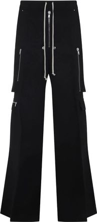 Rick Owens Zip-pocket Cargo Trousers