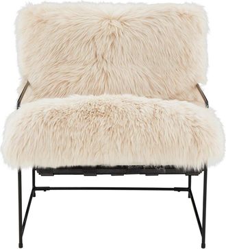 TOV Furniture Tov Furniture Kimi Genuine Sheepskin Chair