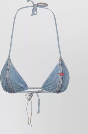 Diesel printed triangle bikini top