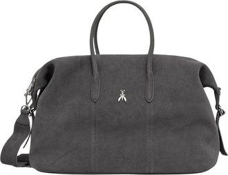 Patrizia Pepe Tote Bags - Dames - Shoppers - Grijs - ONE Size - Su&egrave;de - Tassen