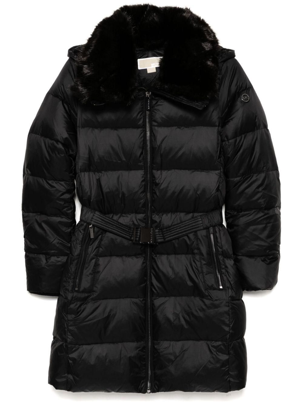 Mantel Jacke Michael Kors Mantel Schwarz Michael Kors
