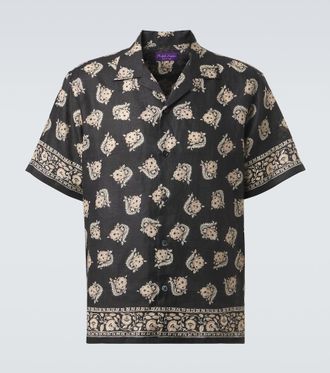 Ralph Lauren Purple Label Paisley linen shirt