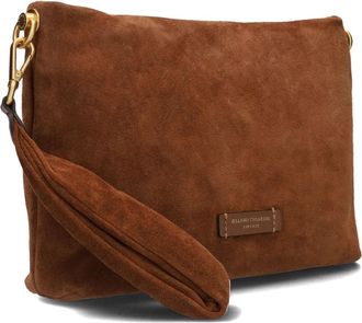 Gianni Chiarini Tassen, Dames, Bruin, ONE Size, Wol, Elegante Crossbodytas Brenda Stijl
