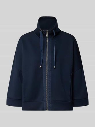 Tom Tailor Regular Fit Sweatjacke mit Viskose-Anteil in Dunkelblau, Gr&ouml;&szlig;e XXL