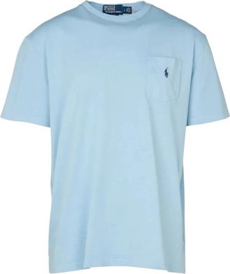 Ralph Lauren Comfort Blend T-Shirt - Heren - T-shirts - Blauw - S - Katoen - Tops