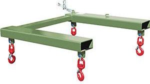 Bauer Traviesa Para Big-bags Carga M&aacute;x 1250 Kg Verde Reseda Ral
