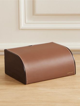 Ralph Lauren Home Brennan Leather And Teakwood Writers Box - Unknown