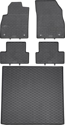 OEM Juego De Alfombrillas De Goma Para Coche Y Maletero Para Opel Astra Iv J Kombi (09.2010-03.2016)
