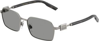 Dolce & Gabbana DG2316 04/1 Mens Sunglasses Gunmetal Size 56