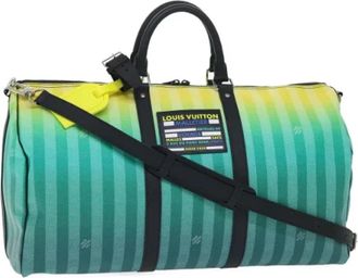 Louis Vuitton Pre-owned Boston Bag - Dames - Vintage Weekendtas - Veelkleurig - ONE Size - Vintage