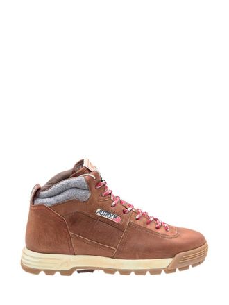 Autry Brown Logo Sneakers