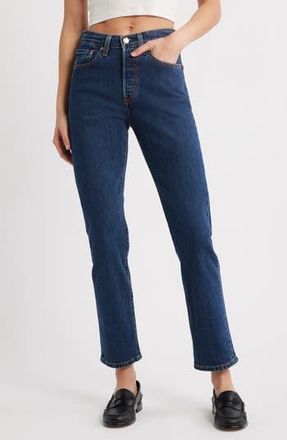 Levi's 501 Straight Leg Jeans in Salsa Stonewash at Nordstrom Rack, Size 24 X 30